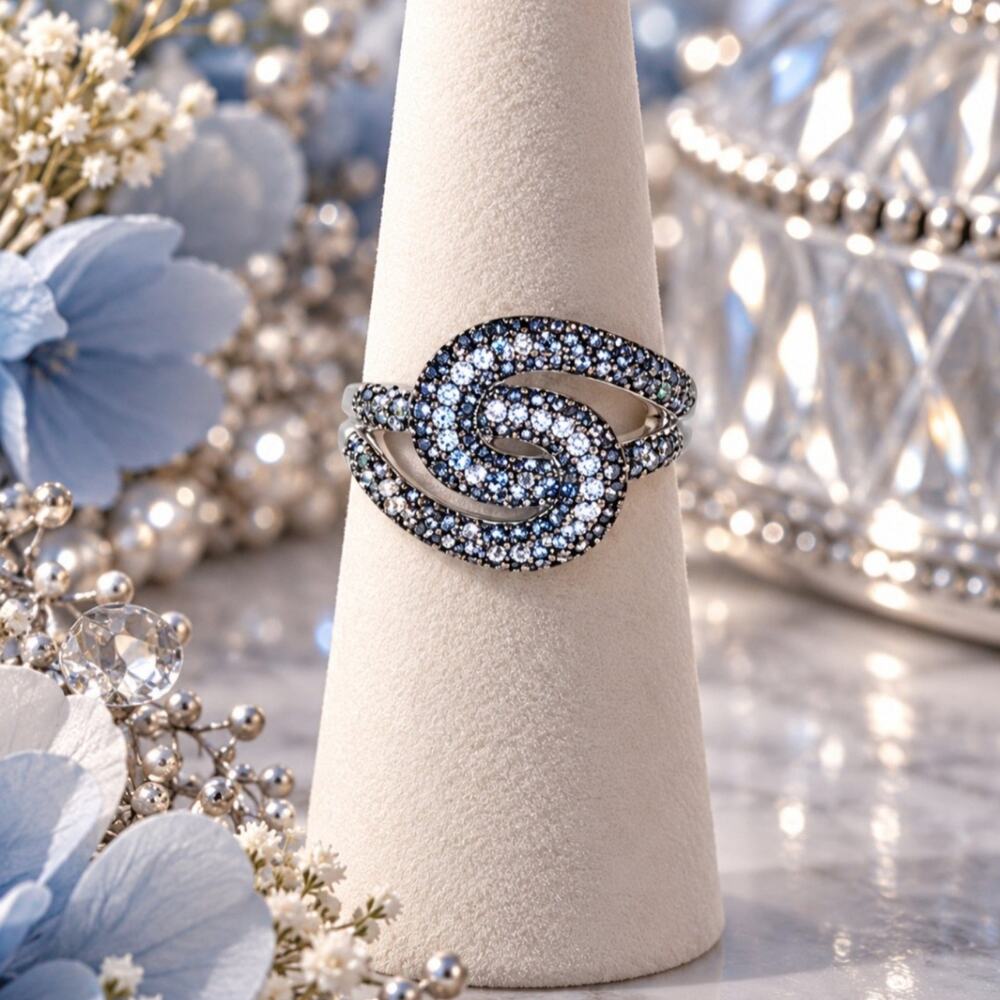 Bomb Party Ring "Sunlit Breeze" RG76893 Size 7
